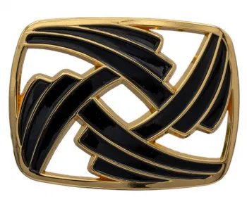 Design Belt Buckle Black Grass from Umjubelt