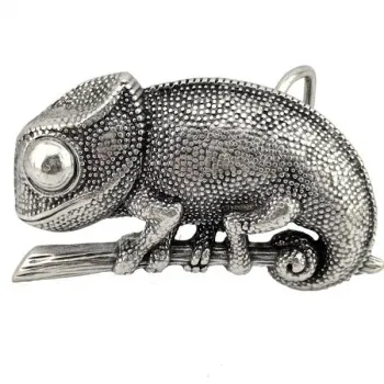 Design Belt Buckle Chameleon from Umjubelt