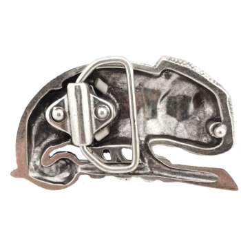 Preview: Design Belt Buckle Chameleon from Umjubelt - back