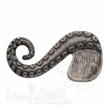 Design Gürtelschnalle Oktocatch silber von Umjubelt