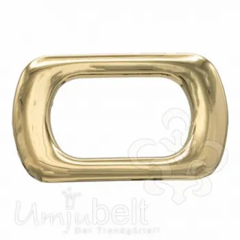 Design Gürtelschnalle Ovalstyle gold von Umjubelt