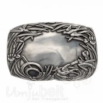 Design Belt Buckle Countryside silver from Umjubelt
