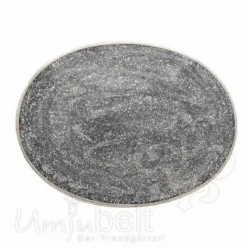 Design Gürtelschnalle Glitterati silber metallic von Umjubelt
