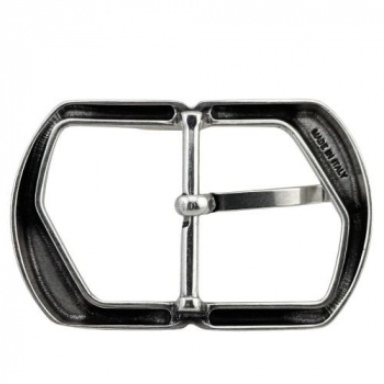 Preview: Design Belt Buckle Campo silver from Umjubelt - back