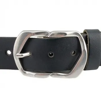 Design Belt Buckle Campo silver from Umjubelt - with belt