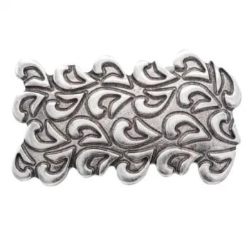 Design Gürtelschnalle Windy silber von Umjubelt