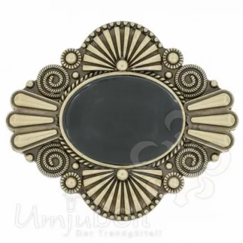Design Belt Buckle Antique gold from Umjubelt