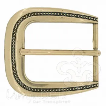 Design Belt Buckle Sahara gold from Umjubelt