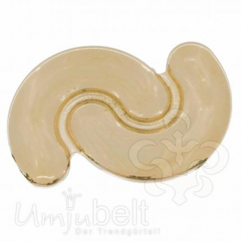 Design Gürtelschnalle Pipes gold von Umjubelt