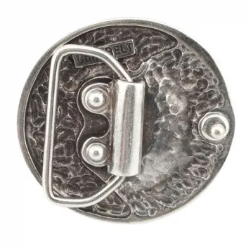 Design Belt Buckle Ammonite silver from Umjubelt - back