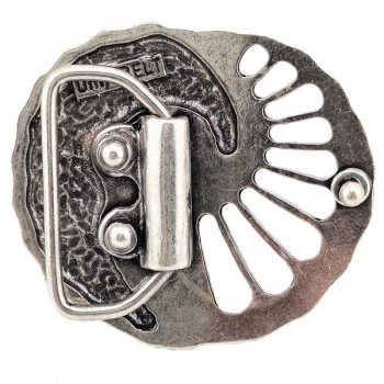 Preview: Design Gürtelschnalle Lexa creme von Umjubelt - hinten