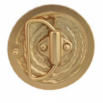 Preview: Design Gürtelschnalle Ankerseil in gold von Umjubelt - hinten