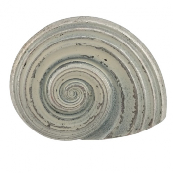 Preview: Design Gürtelschnalle Shell swirl silber creme von Umjubelt, nickelfrei, Top Fashion, unisex, für Gürtel bis 4 cm Breite