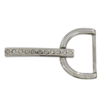 Design-Gürtelschnalle Paddock Strass von Umjubelt
