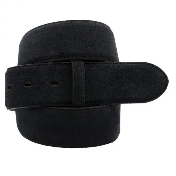 Belt Mellow Nubuck Leather - black | Umjubelt