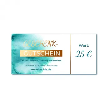 Gift Voucher Value 25 Euros