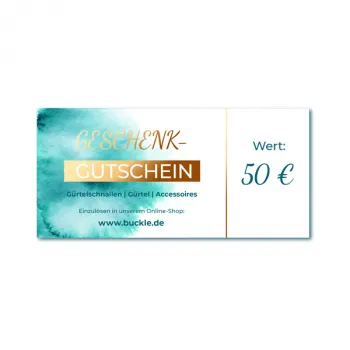 Geschenkgutschein Wert 50 Euro