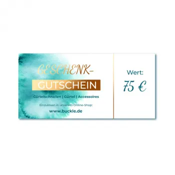 Gift Voucher Value 75 Euros