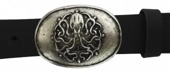 Belt Buckle Octopus with belt