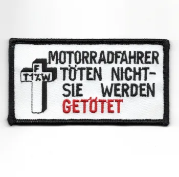 Patch Motorradfahrer töten nicht