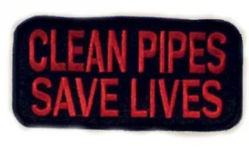 Patch Clean pipes save lives