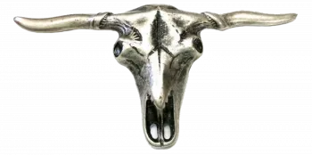 Belt Buckle Bull Skull