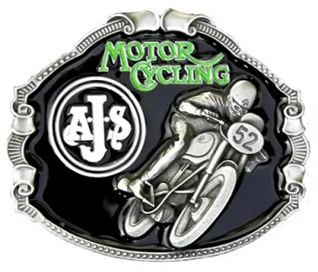 Belt Buckle AJS - Motor Cycling