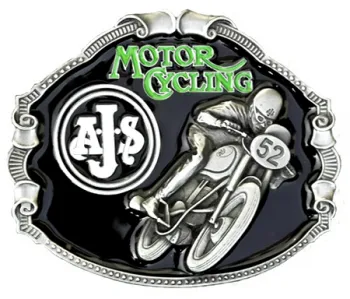 Gürtelschnalle AJS - Motor-Cycling