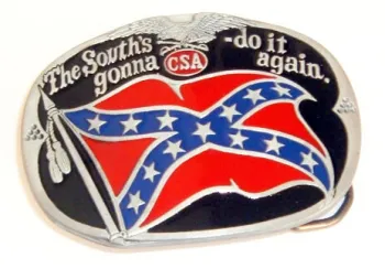 Belt Buckle CSA: The South's gonna do it again