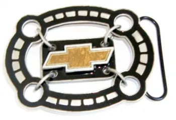 Gürtelschnalle Chevrolet-Logo oval