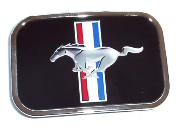 Belt Buckle Mustang Logo