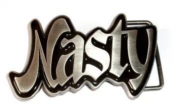Gürtelschnalle Nasty