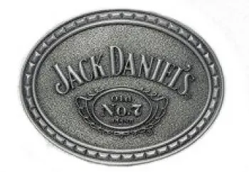 Gürtelschnalle Jack Daniel’s mit Zierrand