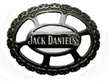 Belt Buckle Jack Daniel’s Whiskey chain edge