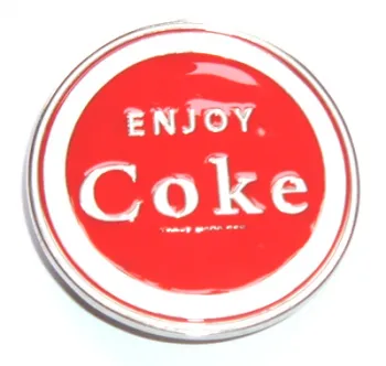 Belt Buckle Coca-Cola Enjoy Coke