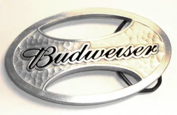 Belt Buckles Budweiser oval