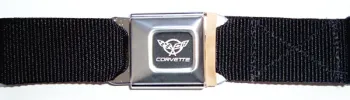 Seatbelt Chevrolet Corvette silver/black