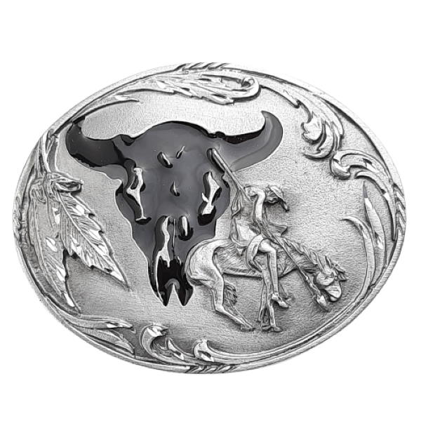 Belt Buckle End Of The Trail Buckle