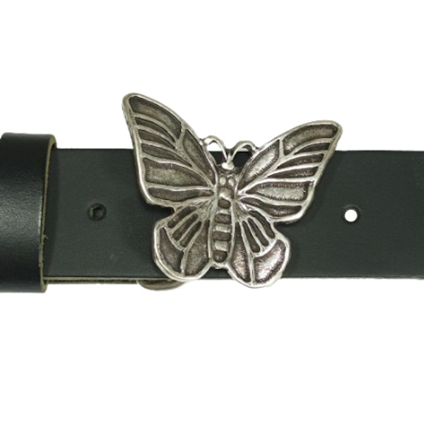 UmjuBELT Gürtelschließe Chica Schwarz - Wechselschließe Für 4cm Gürtel