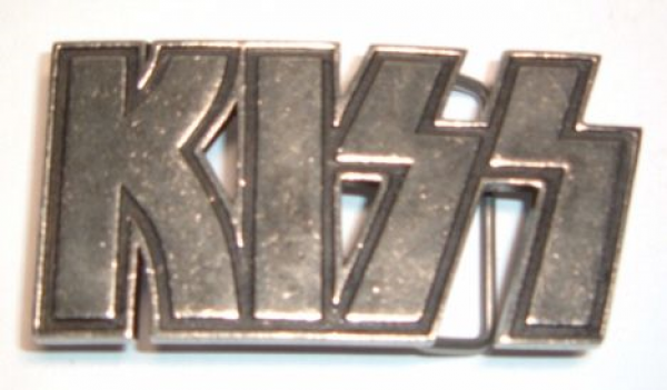 kiss belt buckle