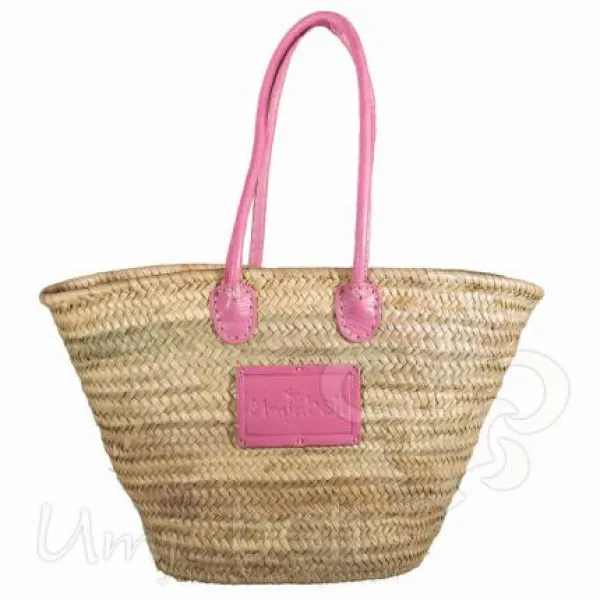 Design Korbtasche Elba rosa - Handarbeit von Umjubelt