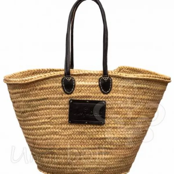 Design Basket Bag Elba black - handmade by Umjubelt