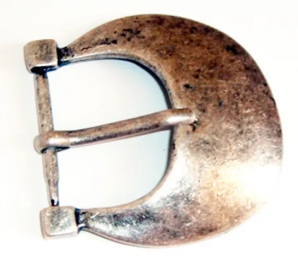 Thorn Buckle Large Bow, cast pewter