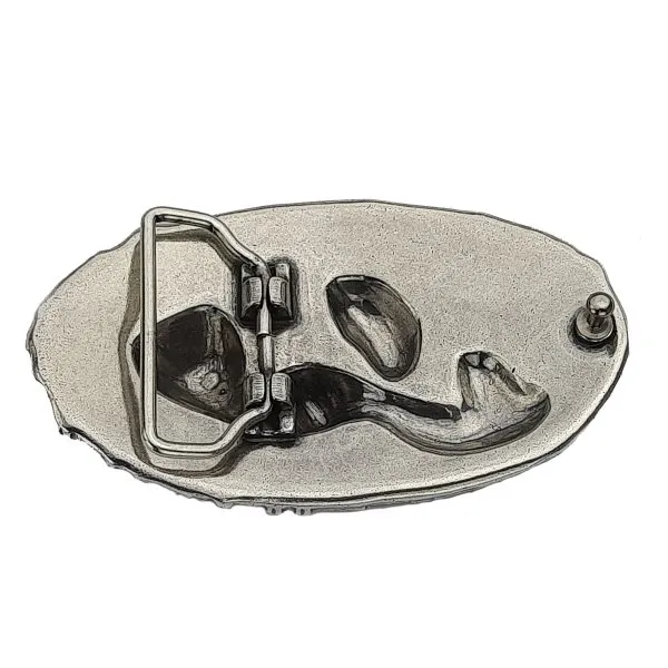 Belt Buckle Frog Prince back
