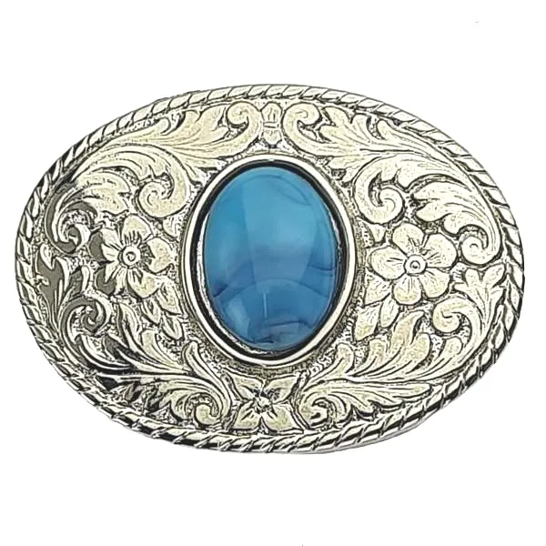 Buckle Silver Turquoise