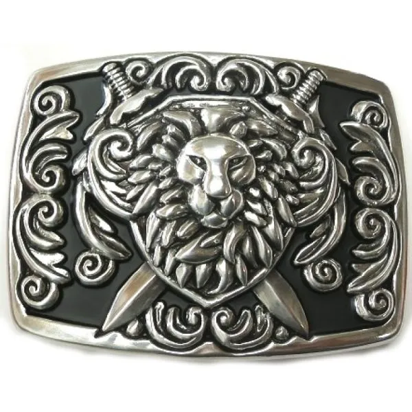 Belt Buckle Lion