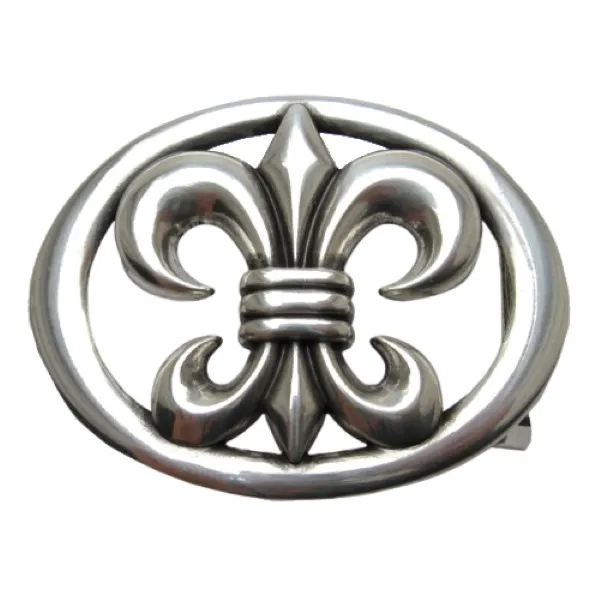 Design-Gürtelschnalle-Fleur de Lis
