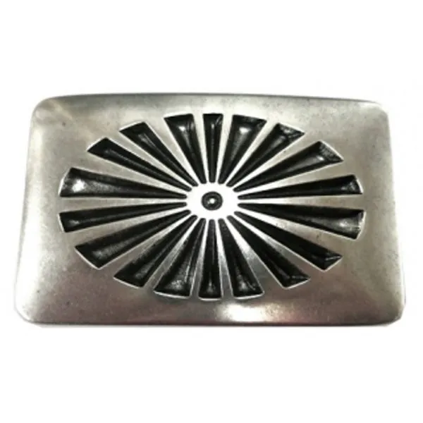 Designer Belt Buckle Sun