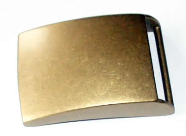 Belt Buckle Brass matte