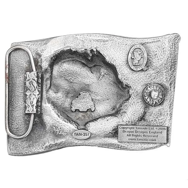 Buckle British Flag back